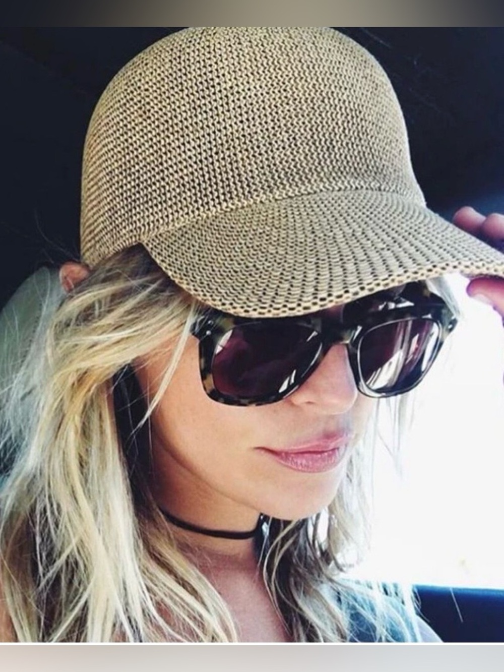 Wyeth Packable Paula Mesh Baseball Cap in Camel.
 UPF 50+ - Picture 2 of 5